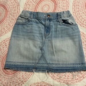 OshKosh Girls Jean Skirt Size 8 GUC